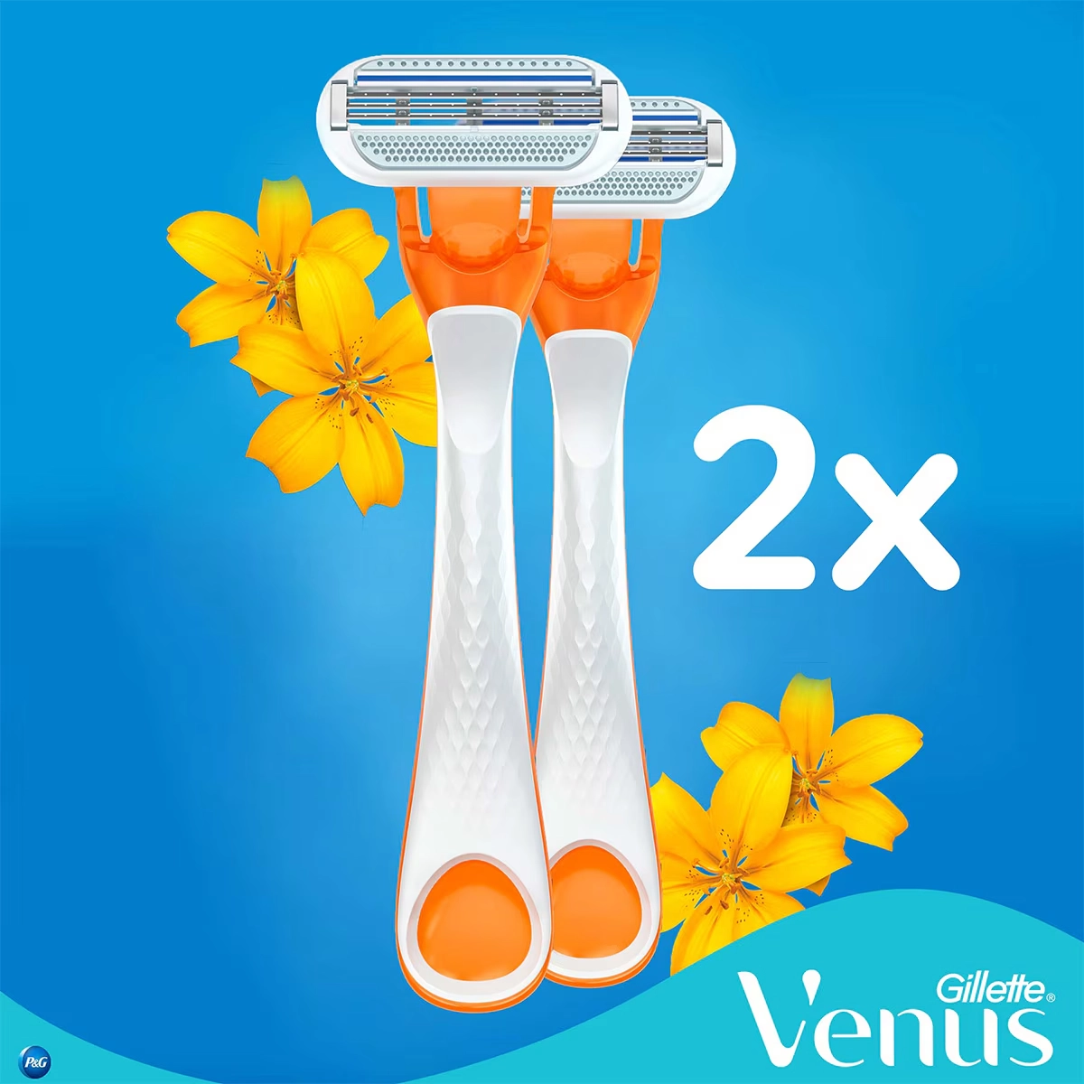 Gillette, Venus Riviera, Kullan At, Kadın Tıraş Bıçağı 2’li