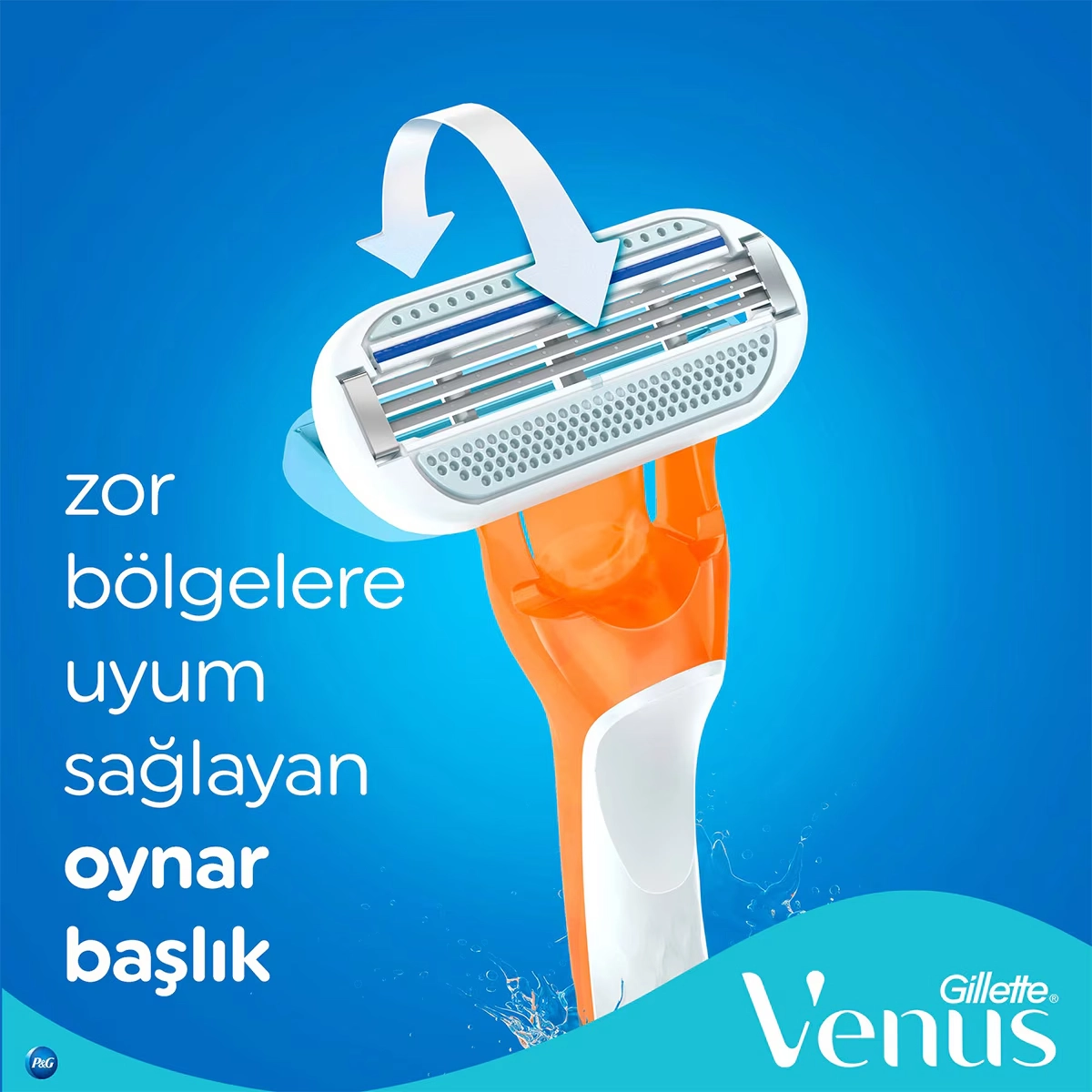 Gillette, Venus Riviera, Kullan At, Kadın Tıraş Bıçağı 2’li