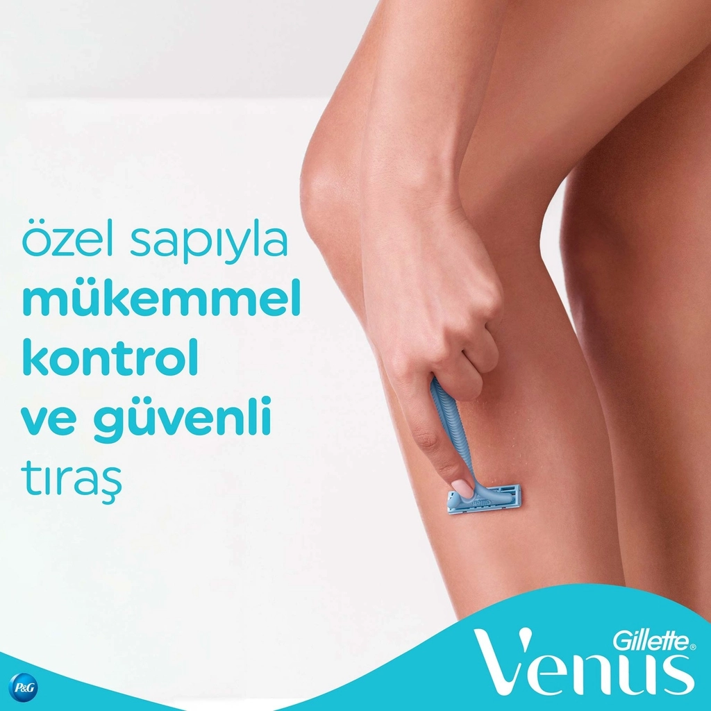 Gillette Venus, Simply 2 Kullan At, Kadın Tıraş Bıçağı - 4’lü Paket