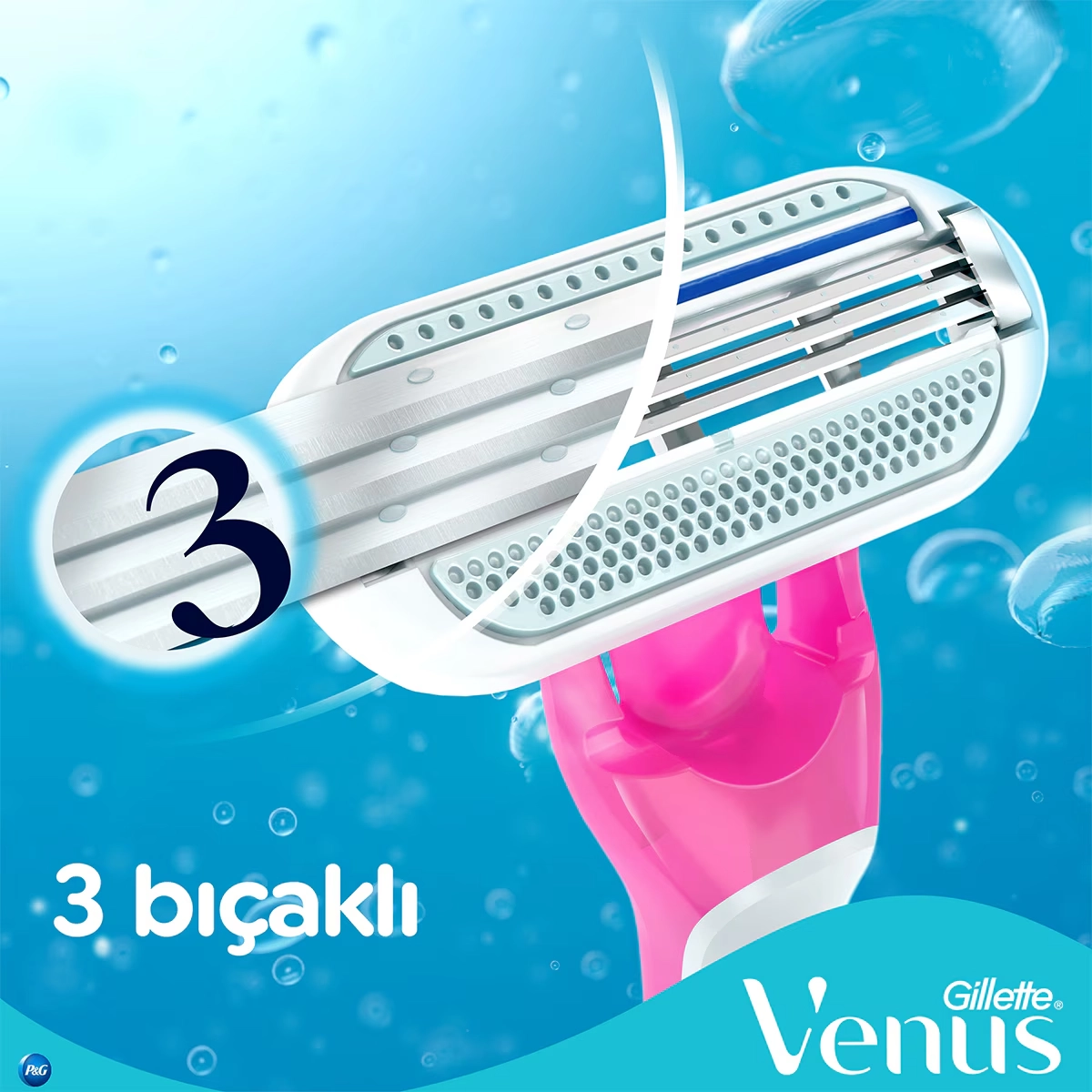 Gillette, Venus, Tropical Kullan At Tıraş Bıçağı - 3’lü