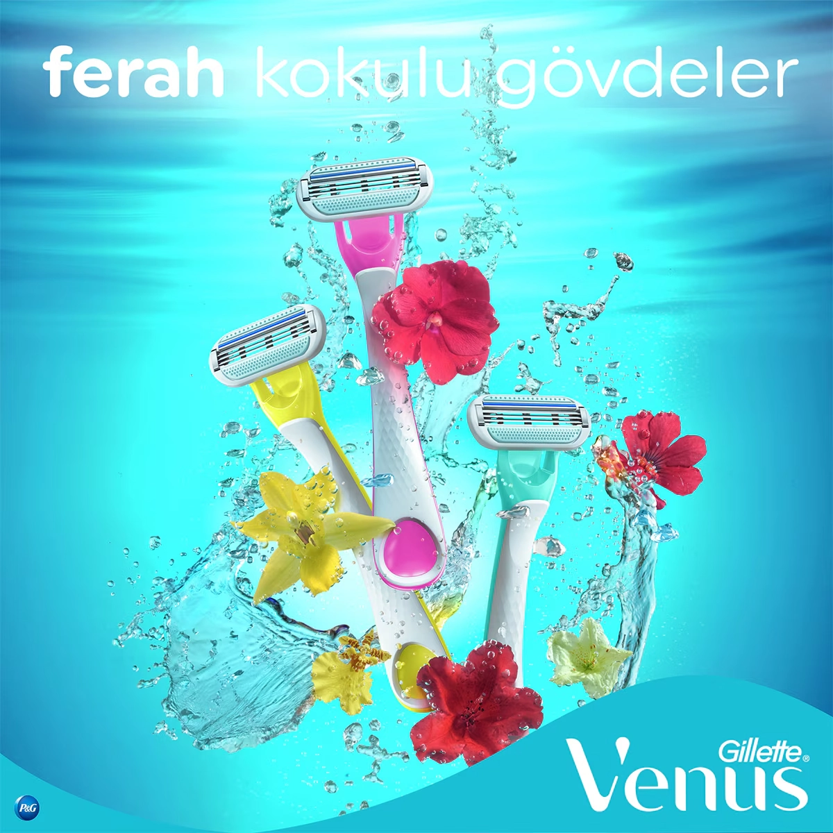 Gillette, Venus, Tropical Kullan At Tıraş Bıçağı - 3’lü