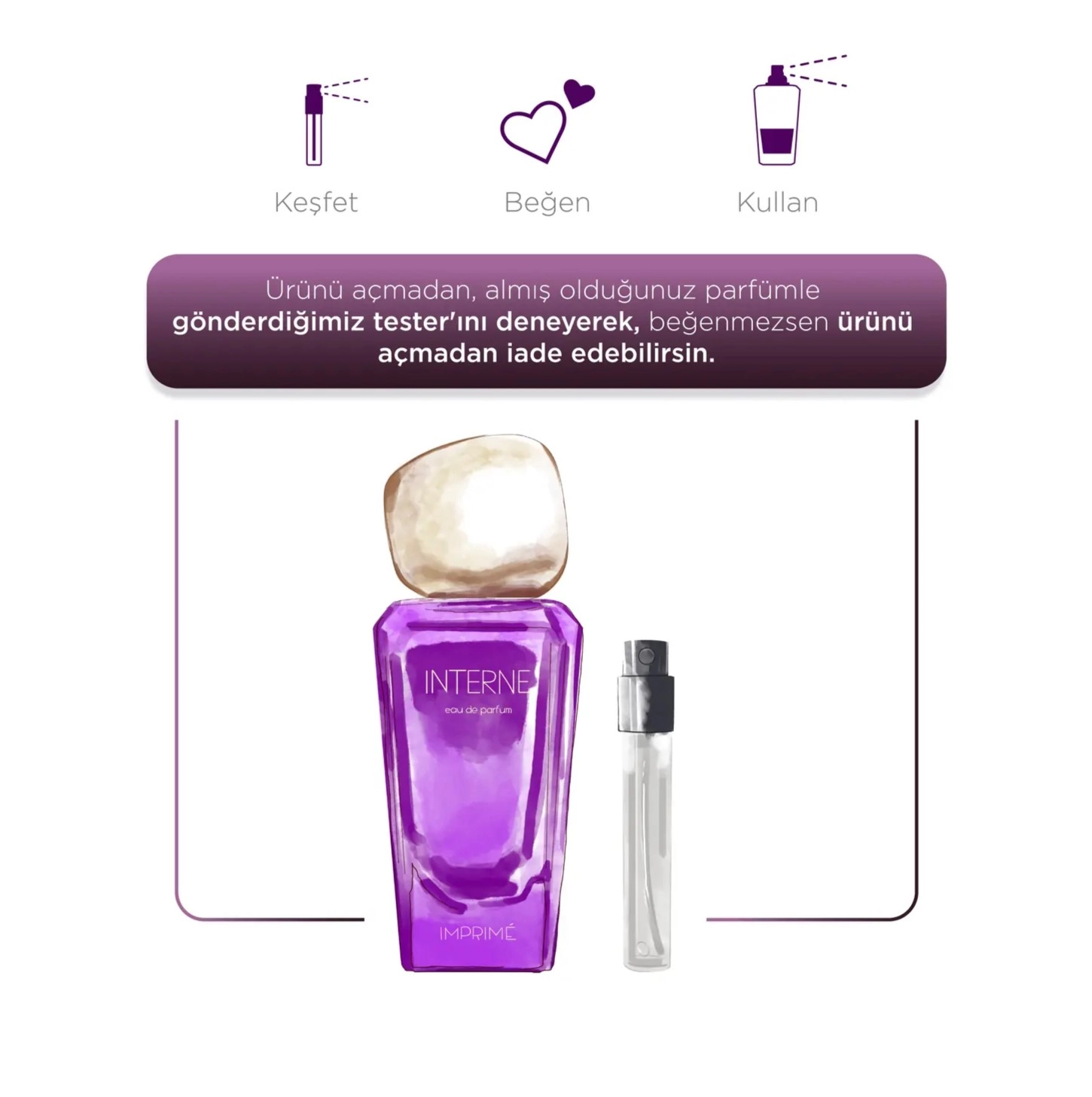 Imprime, Interne, EDP Kadın Parfüm -  50 ml