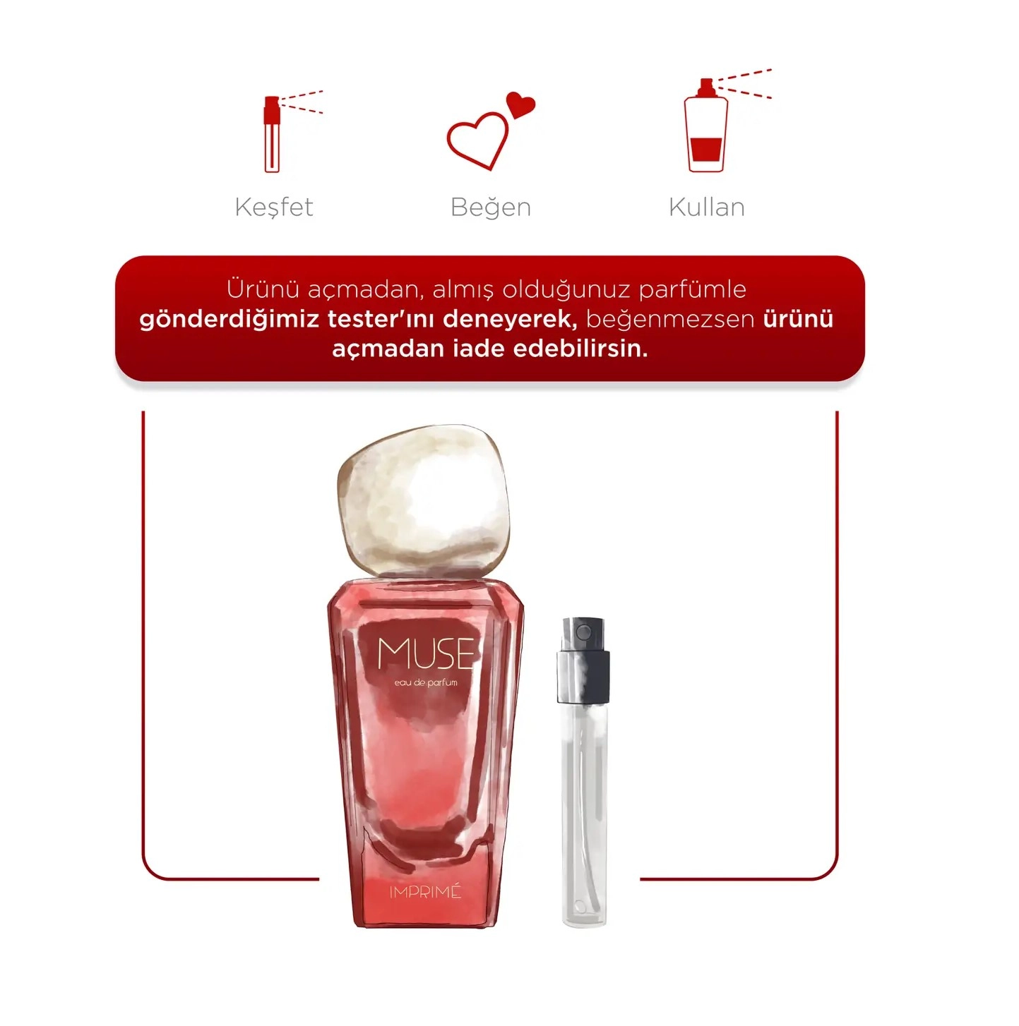 Imprime, Muse, EDP Kadın Parfüm -  50 ml