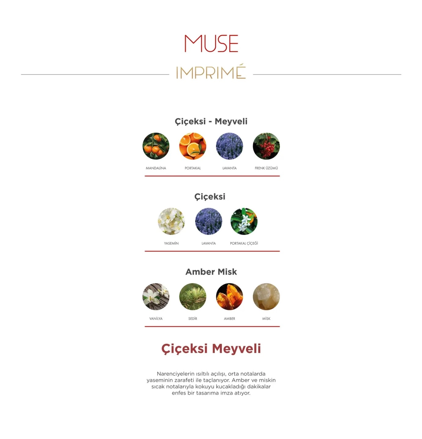 Imprime, Muse, EDP Kadın Parfüm -  50 ml