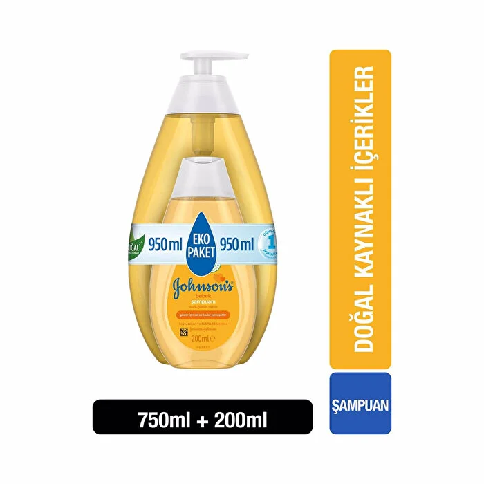 Johnson’s Baby, Bebek Şampuanı - 750 + 200 ml