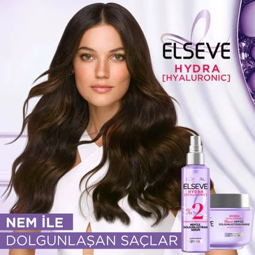 L’ORÉAL PARIS, Elseve Hydra Hyaluronic, 72 Saat Nem ile Dolgunlaştıran Maske - 300 ml