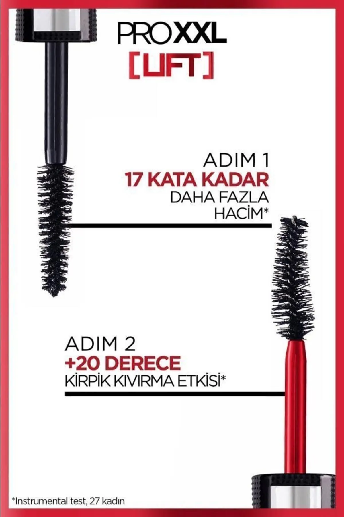 L’Oreal Paris, Pro Xxl Lift, Çift Taraflı Maskara