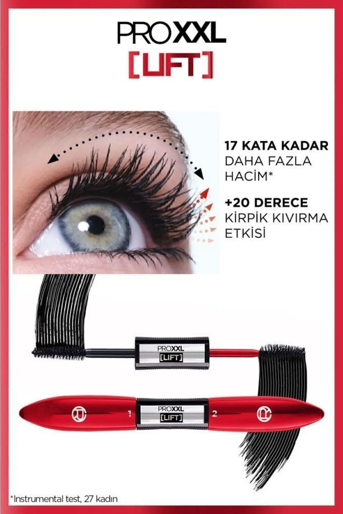 L’Oreal Paris, Pro Xxl Lift, Çift Taraflı Maskara