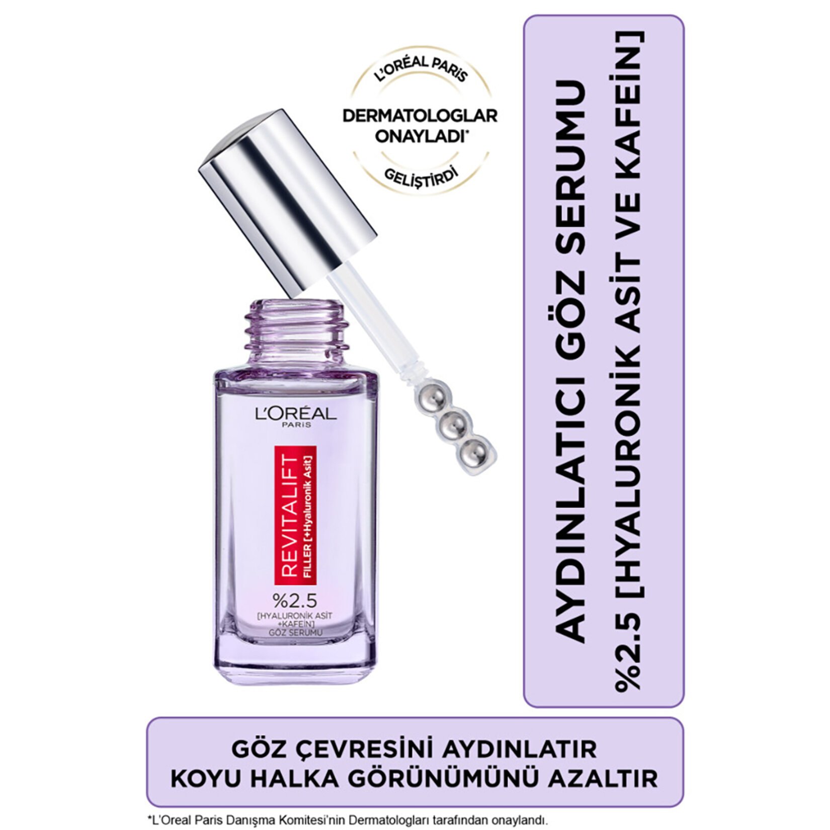 L’Oreal Paris, Revitalift Filler, Göz Serumu - 20 ml