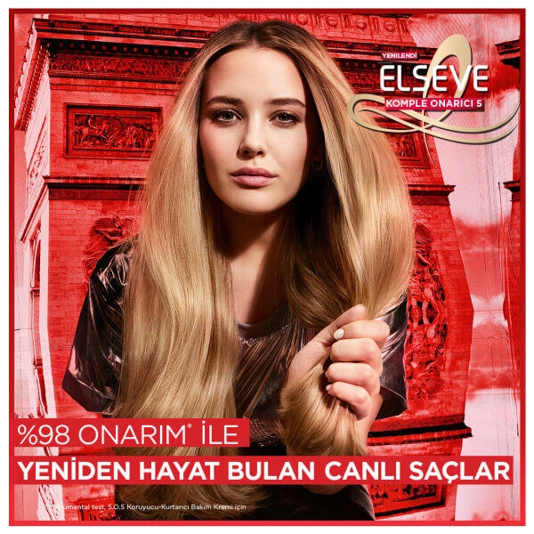 L’Oréal Paris Elseve, SOS Koruyucu, Saç Bakım Kremi - 200 ml