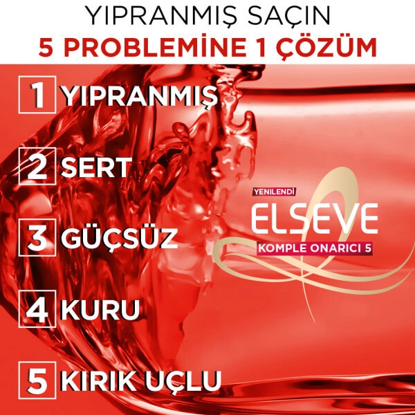 L’Oréal Paris Elseve, SOS Koruyucu, Saç Bakım Kremi - 200 ml