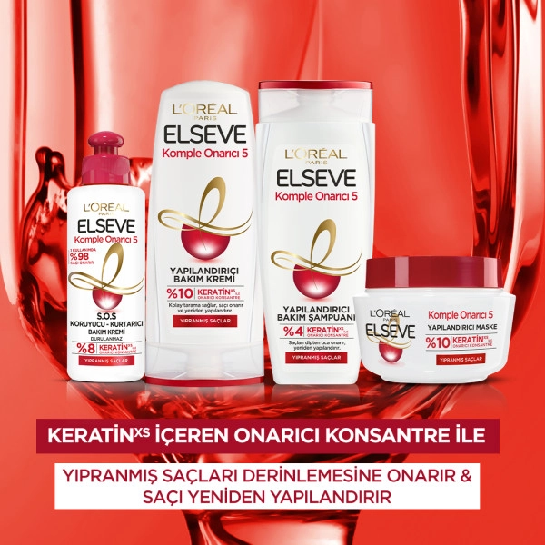 L’Oréal Paris Elseve, SOS Koruyucu, Saç Bakım Kremi - 200 ml