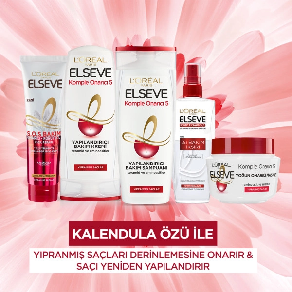 L’Oréal Paris Elseve, Yapılandırıcı, Saç Bakım Kremi - 360 ml