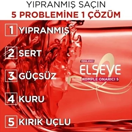 L’Oréal Paris Elseve, Yapılandırıcı, Saç Bakım Kremi - 360 ml