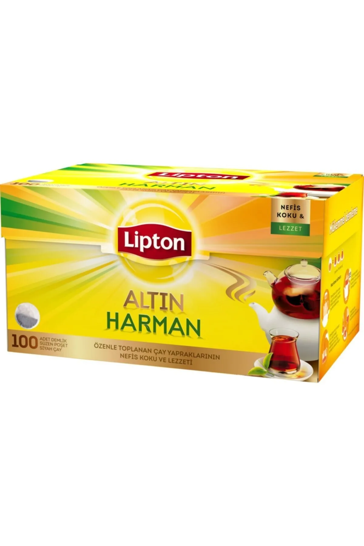 Lipton Altın Harman Demlik Poşet Çay 100’lü