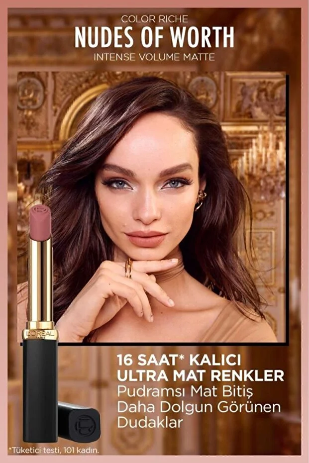 L’oreal Paris, Color Riche, Intense Volume Matte Ruj - 601 Worth It
