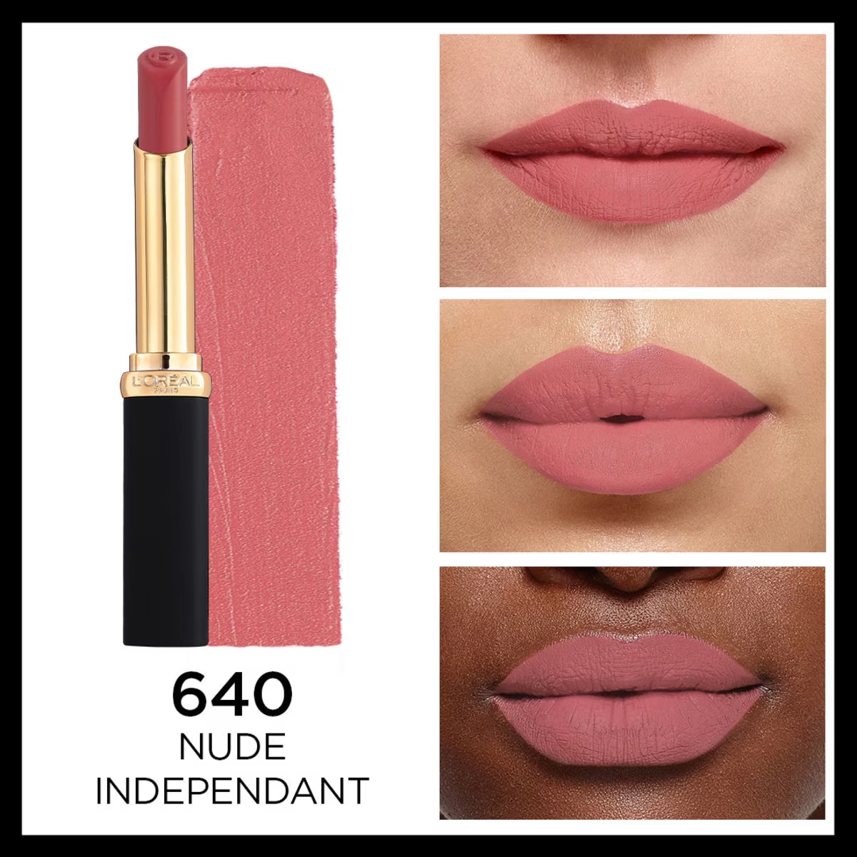 L’oreal Paris, Color Riche, Intense Volume Matte Ruj - 640 Nude Independant