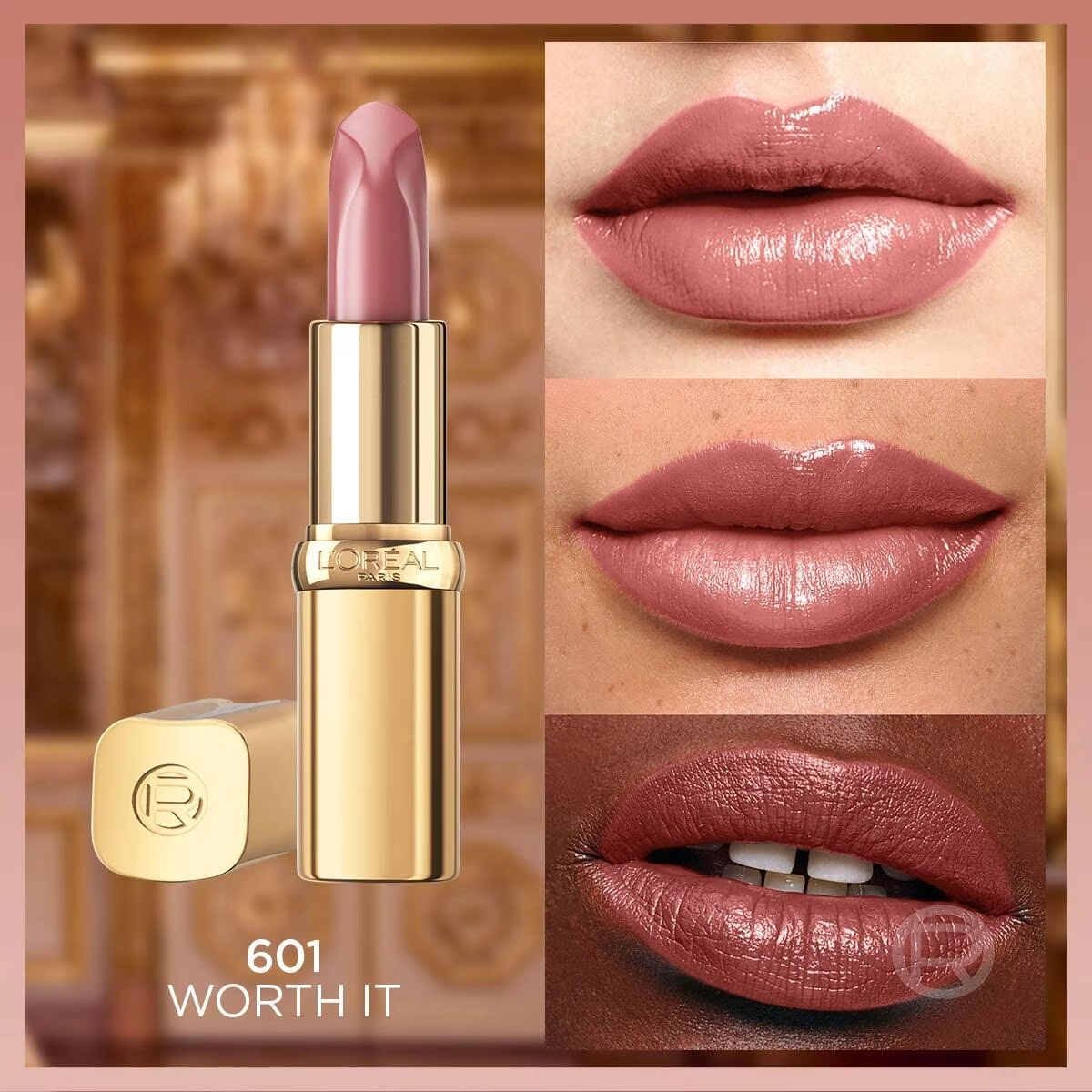 L’Oreal Paris Color Riche Saten Bitişli Ruj - 601 Worth It