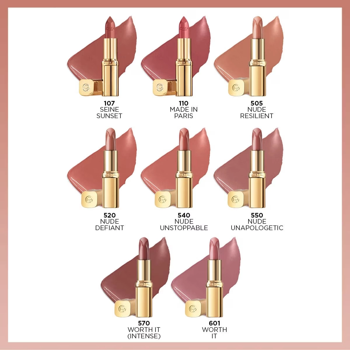 L’Oreal Paris Color Riche Saten Bitişli Ruj - 601 Worth It