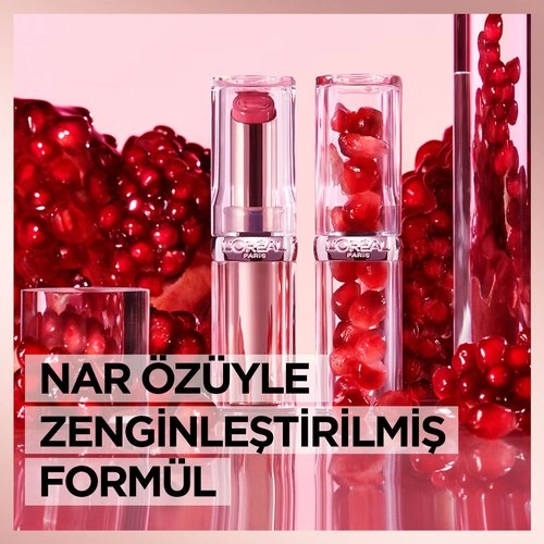 Loreal Paris, Glow Paradise, Balm in Lipstick, Işıltı Veren Ruj - 191 Nude Heaven