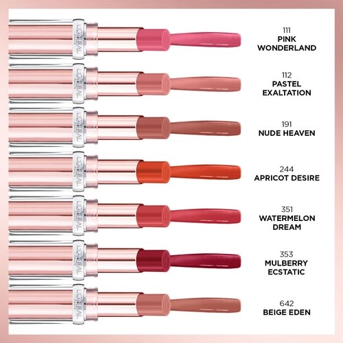 Loreal Paris, Glow Paradise, Balm in Lipstick, Işıltı Veren Ruj - 191 Nude Heaven