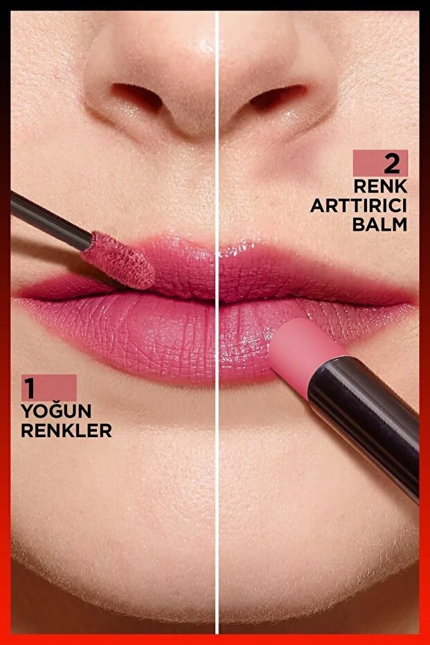 L’Oreal Paris, Infaillible 2-step, 24 Saat Kalıcı, Likit Ruj & Balm - 312 Incessant Russet