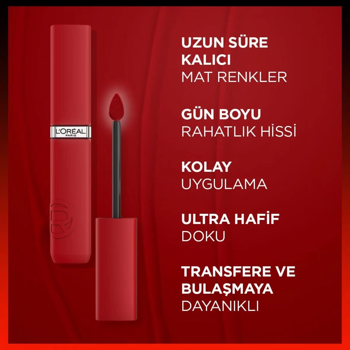 L’Oreal Paris, Infaillible Matte, Resistance Likit Mat Ruj - 120 Major Crush