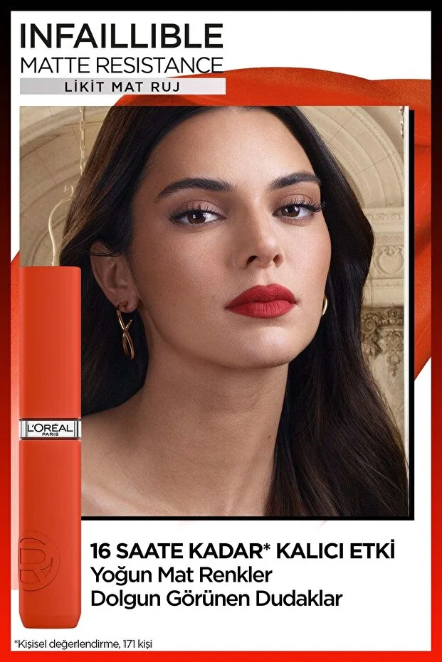 L’Oreal Paris, Infaillible Matte, Resistance Likit Mat Ruj - 230 Shopping Spree