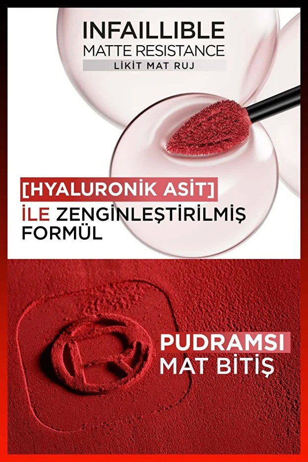L’Oreal Paris, Infaillible Matte, Resistance Likit Mat Ruj - 230 Shopping Spree
