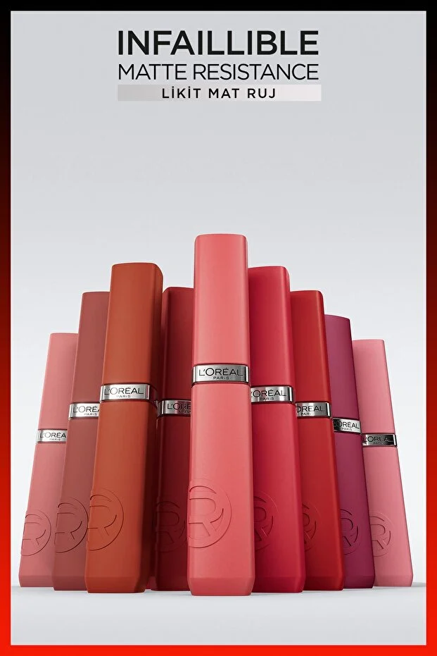 L’Oreal Paris, Infaillible Matte, Resistance Likit Mat Ruj - 230 Shopping Spree