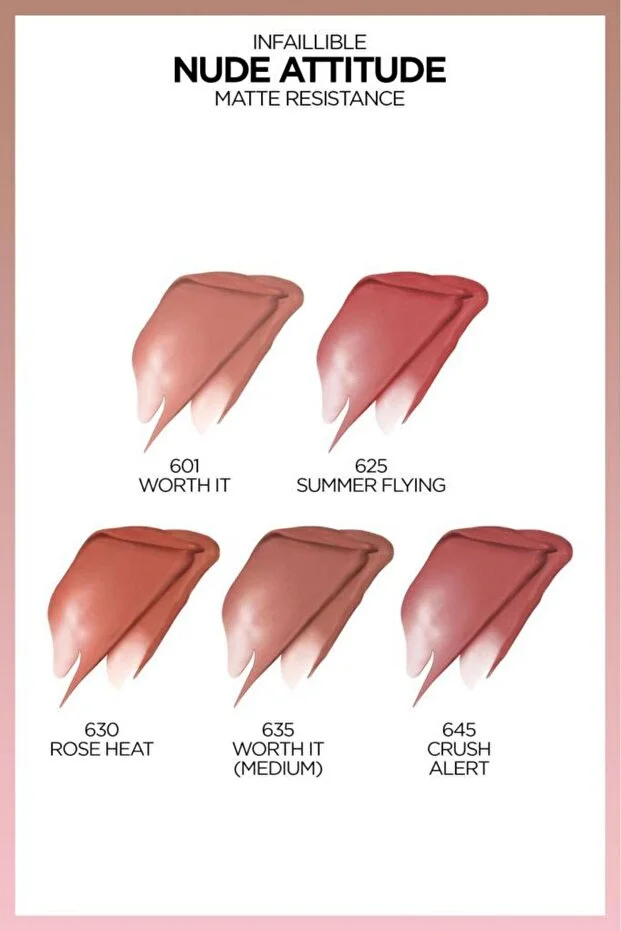L’Oreal Paris, Infaillible Matte, Resistance Likit Mat Ruj - 635 Worth It (Medium)