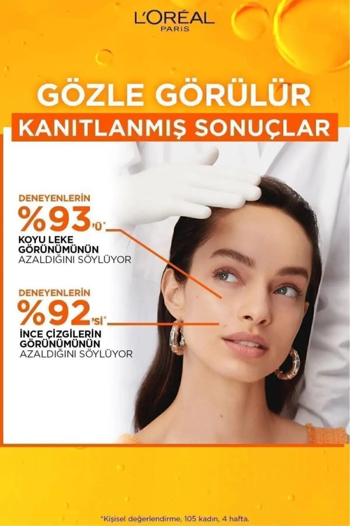 L’Oreal Paris, Revitalift Clinical SPF 50+, Günlük Yüksek UV Korumalı, Yüz Güneş Kremi - 50ml