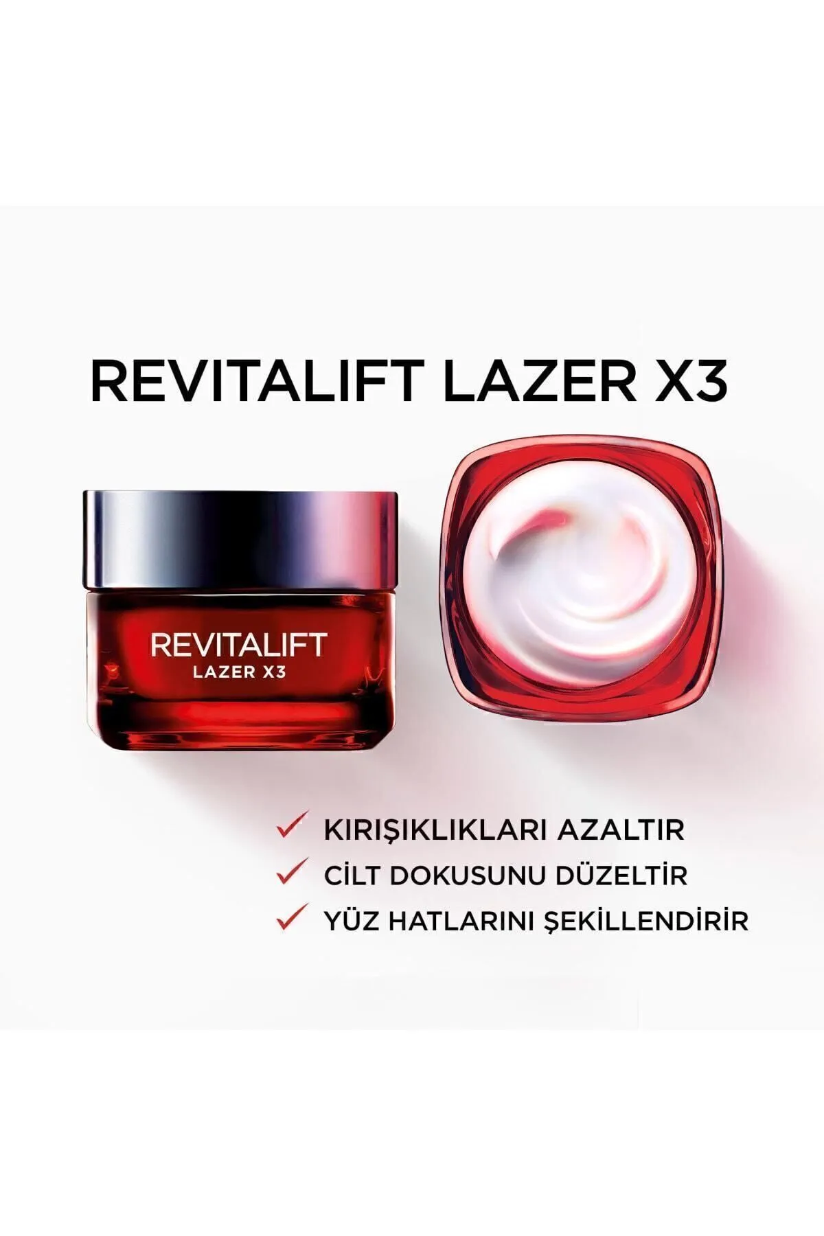 L’Oreal Paris, Revitalift Laser, Yaşlanma Karşıtı, Gündüz Kremi - 50 ml