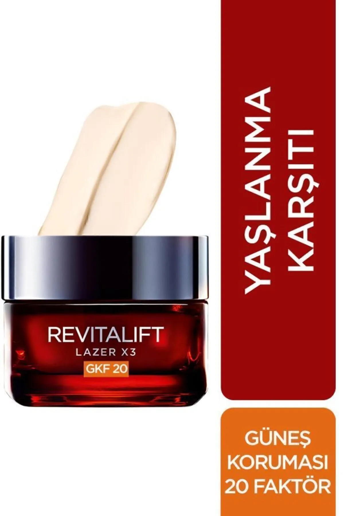 L’Oreal Paris, Revitalift Lazer X3, Leke ve Kırışıklık Karşıtı, Bakım Kremi - 50 ml