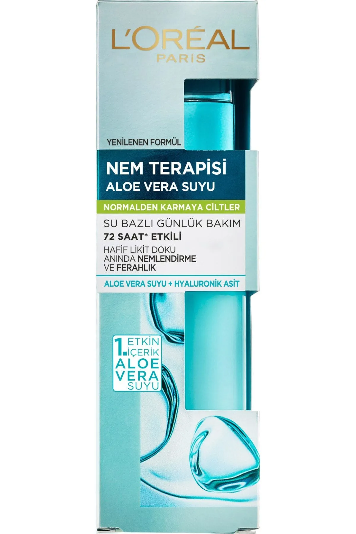 L’oréal Paris, Nem Terapisi, Aloe Vera Suyu, Normalden Karmaya Ciltler