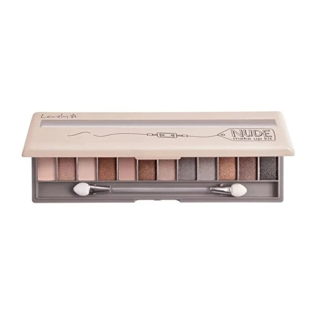 Lovely, Eyeshadow Palette, Nude Make Up Kıt, Far Paleti