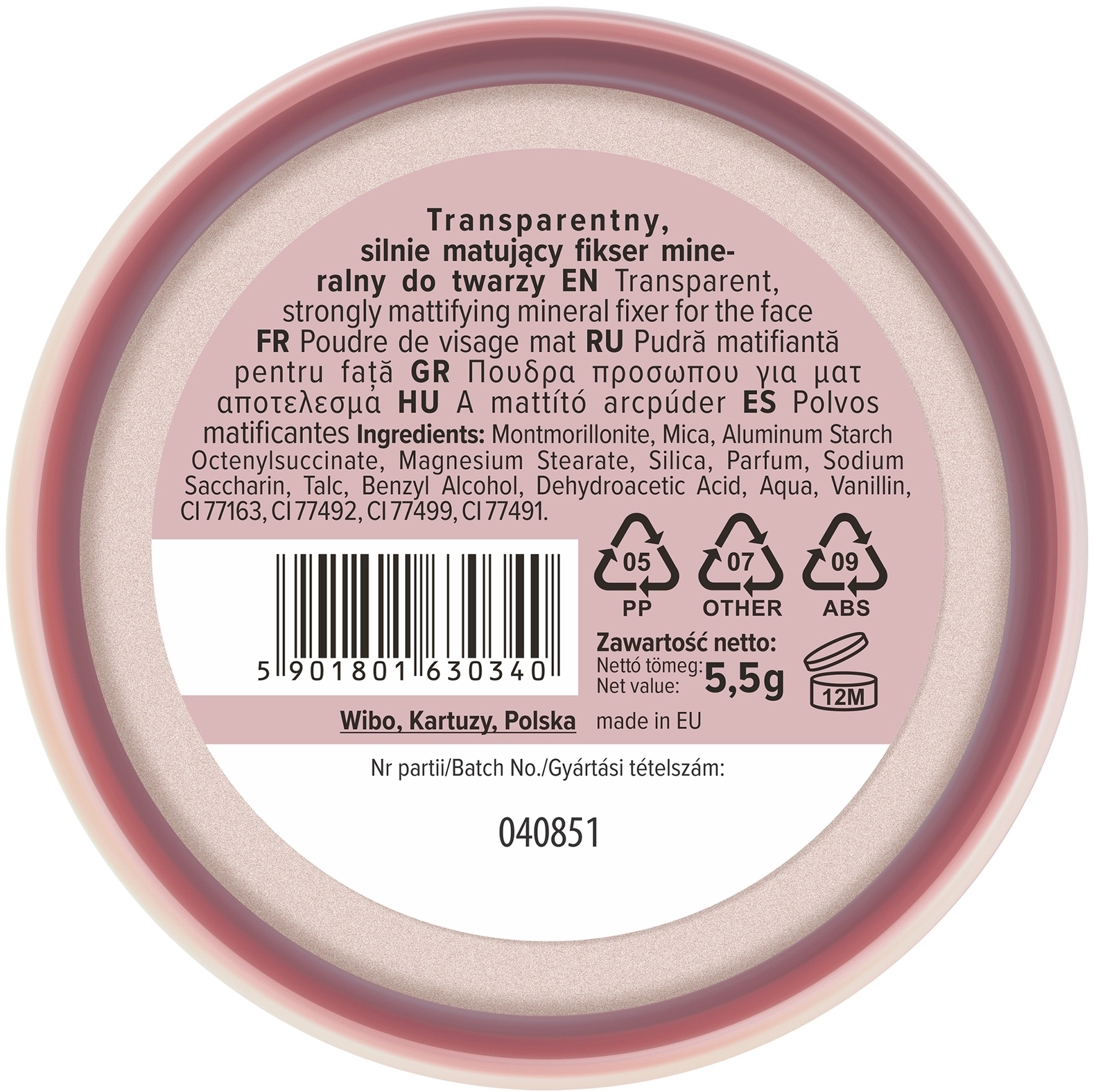 Lovely, Mineral Skin Beautifier Loose Pudra