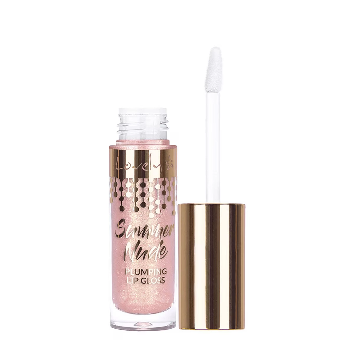 Lovely, Summer Nude Plumping Lip Gloss - No: 1