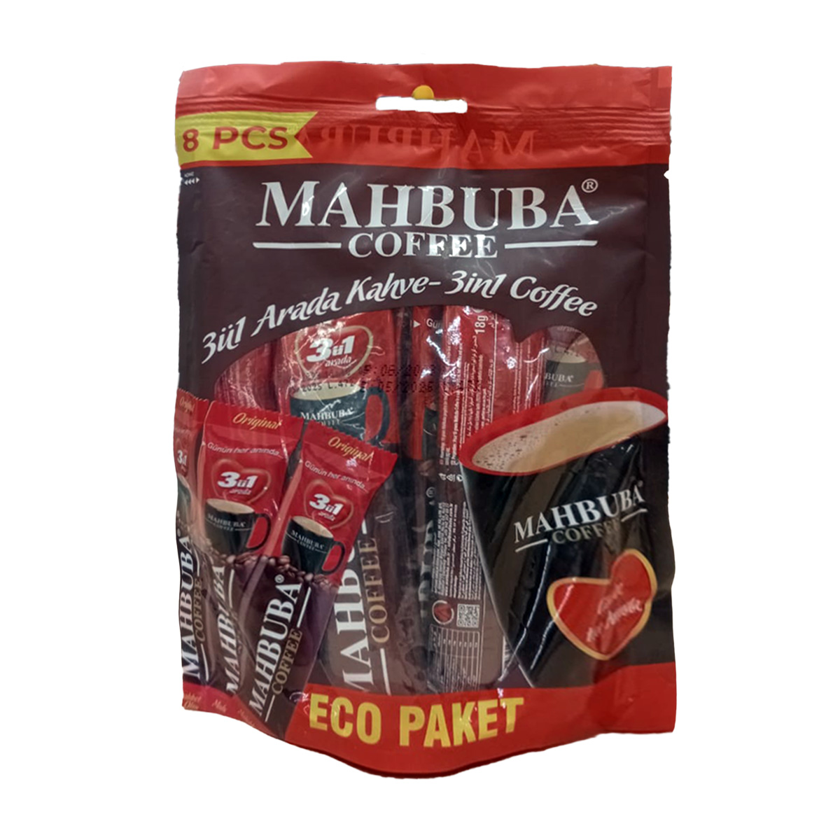 Mahbuba 3In1 Arada Kahve 8’li