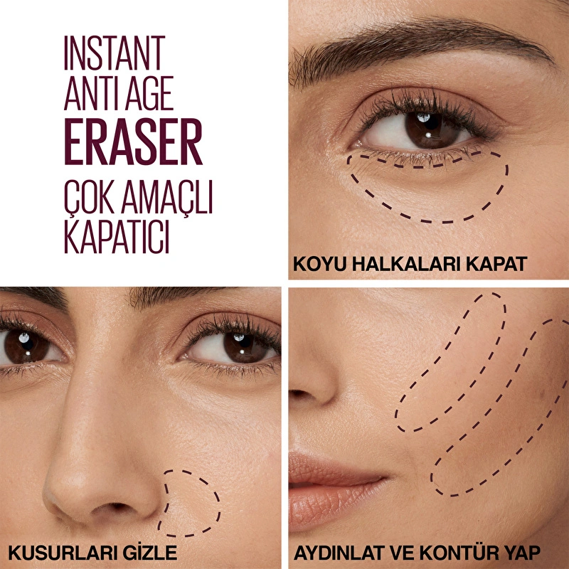 Maybelline New York, Instant Anti Age Eraser Kapatıcı - 00 Ivory
