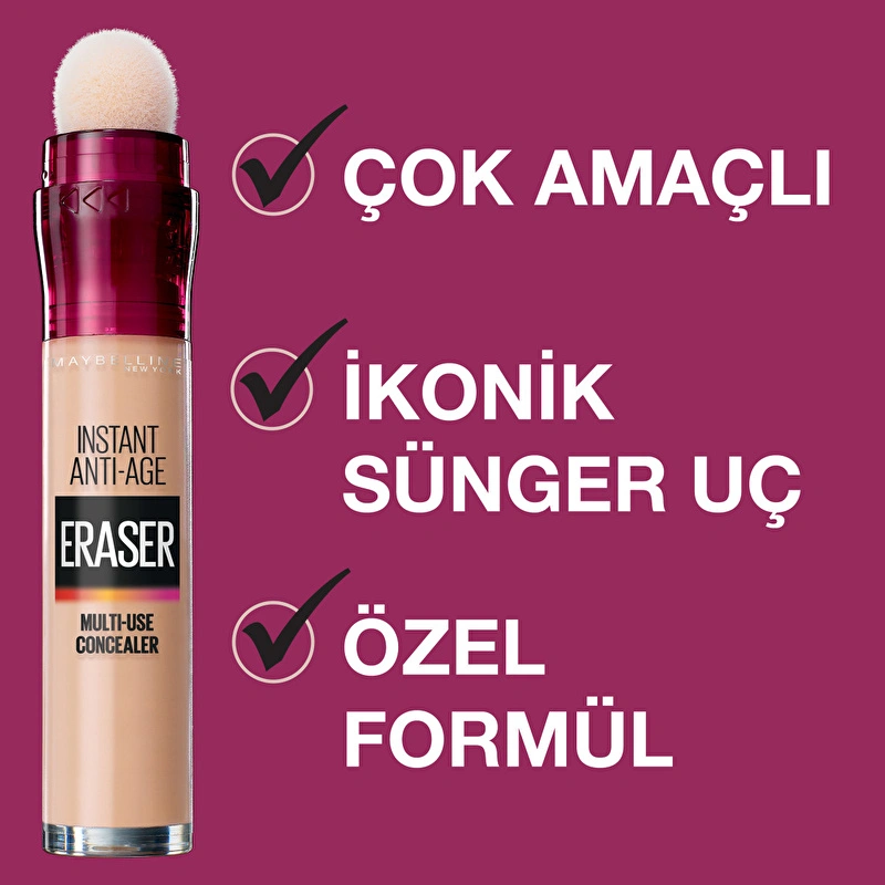 Maybelline New York, Instant Anti Age Eraser Kapatıcı - 00 Ivory