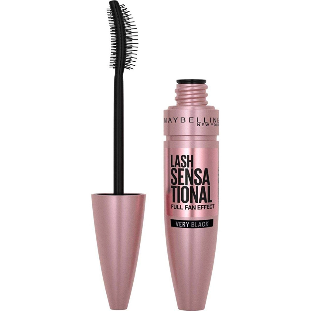 Maybelline New York, Lash Sensational, Yelpaze Etkili Maskara - Siyah