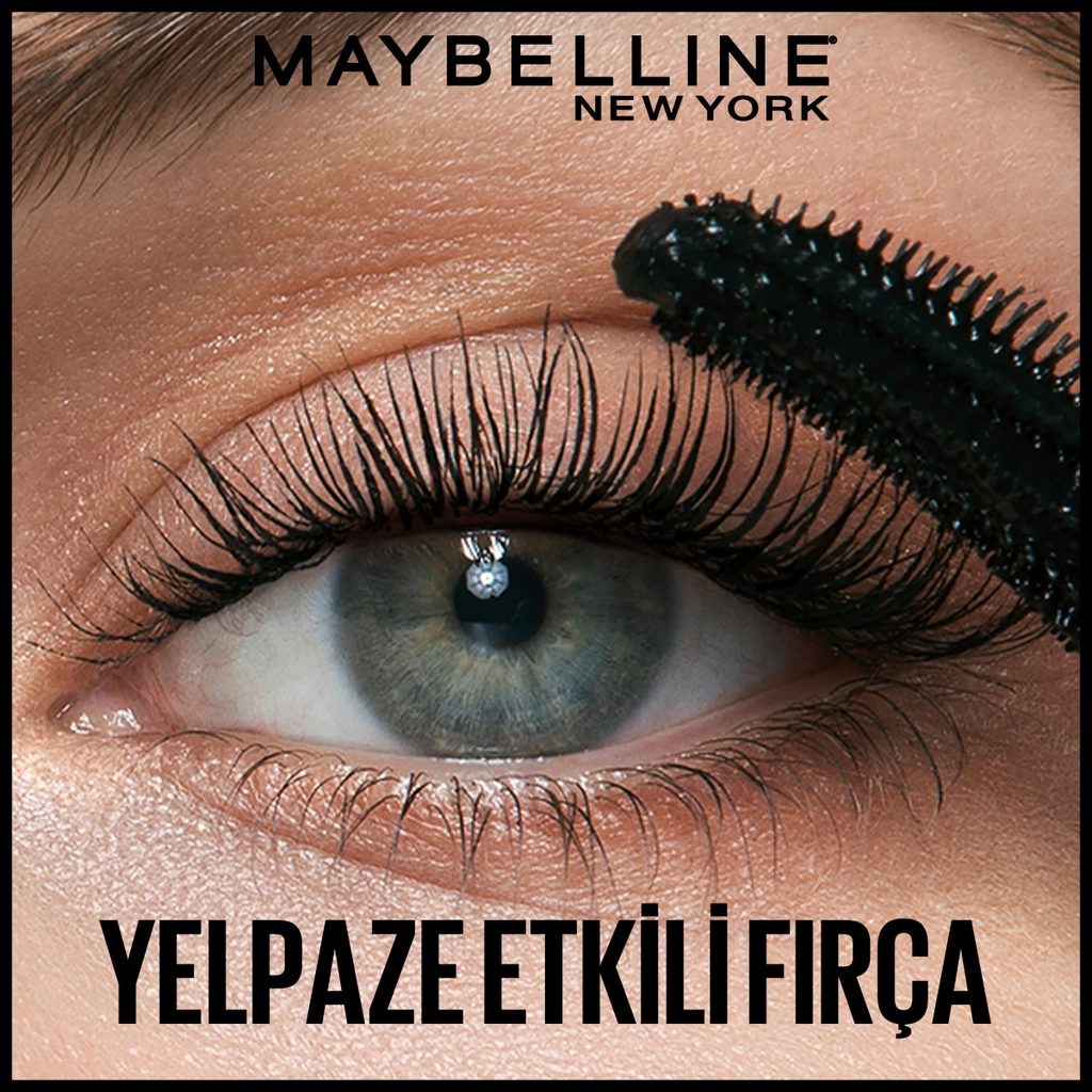 Maybelline New York, Lash Sensational, Yelpaze Etkili Maskara - Siyah