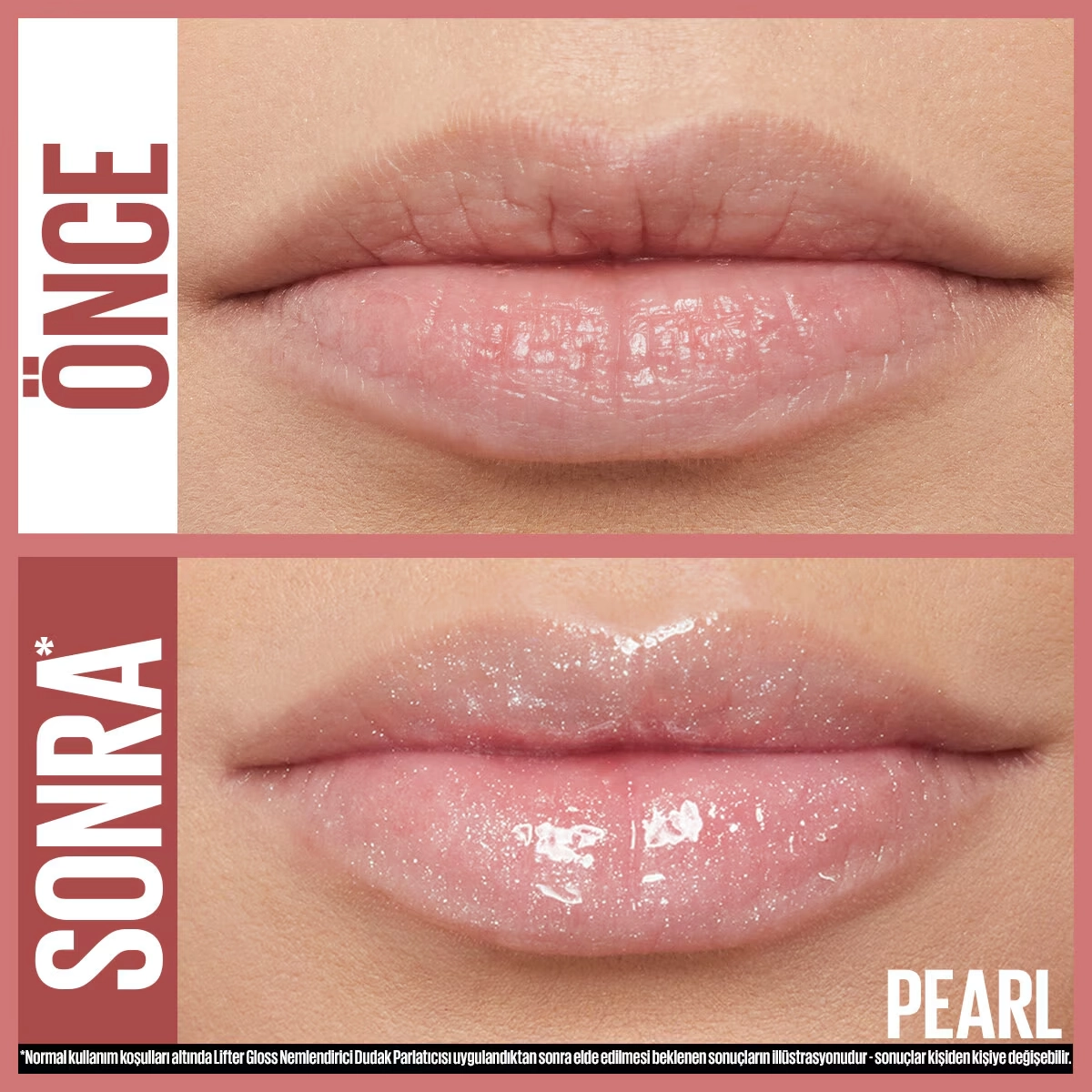 Maybelline New York, Lifter Gloss Nemlendirici Dudak Parlatıcısı - 001 Pearl