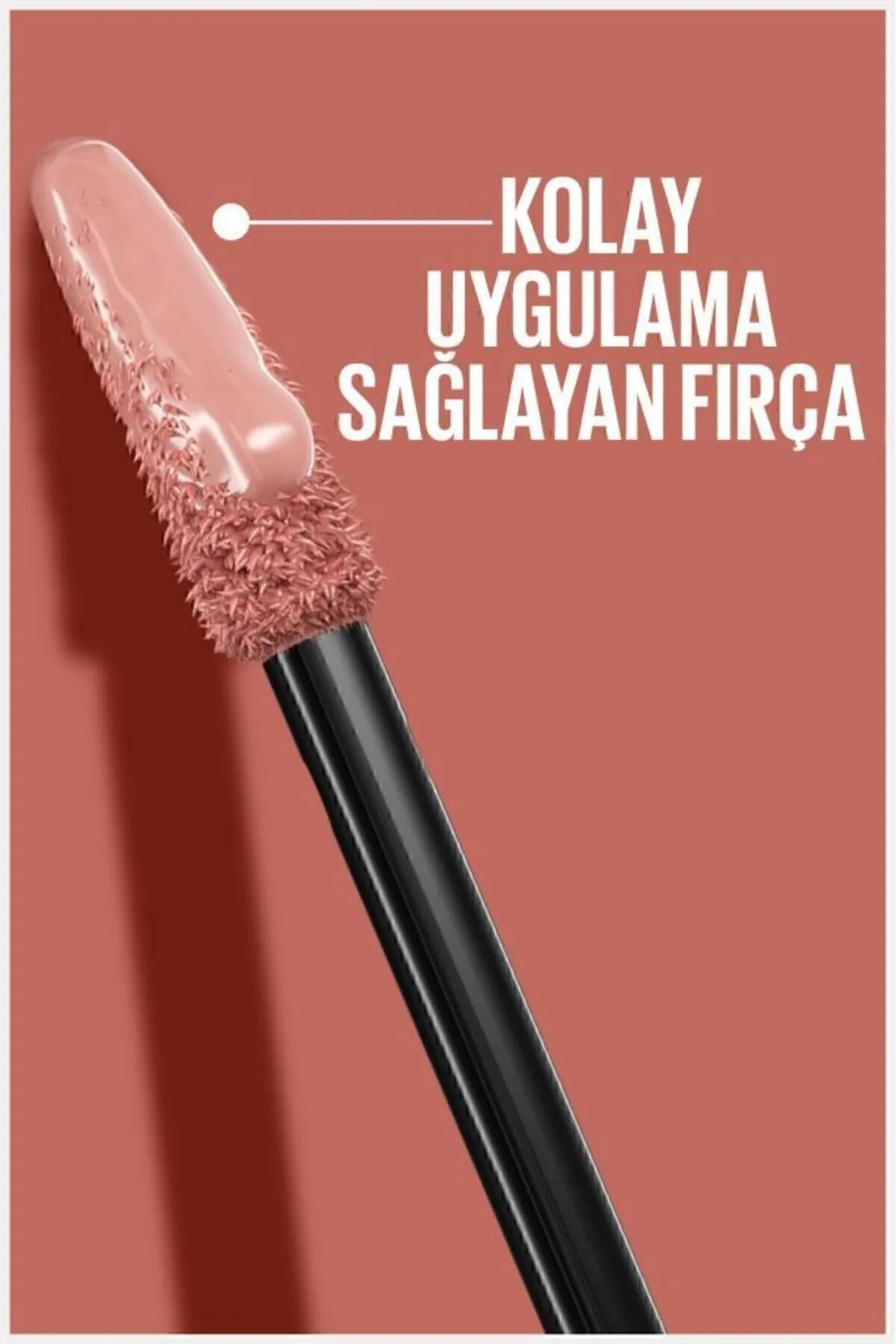 Maybelline New York, Super Stay Vinyl Ink, Likit Parlak Ruj - 120 Punchy