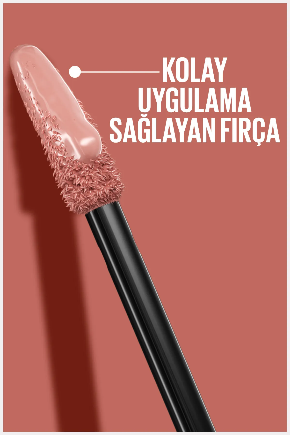 Maybelline New York, Super Stay Vinyl Ink, Likit Parlak Ruj - 130 Extra