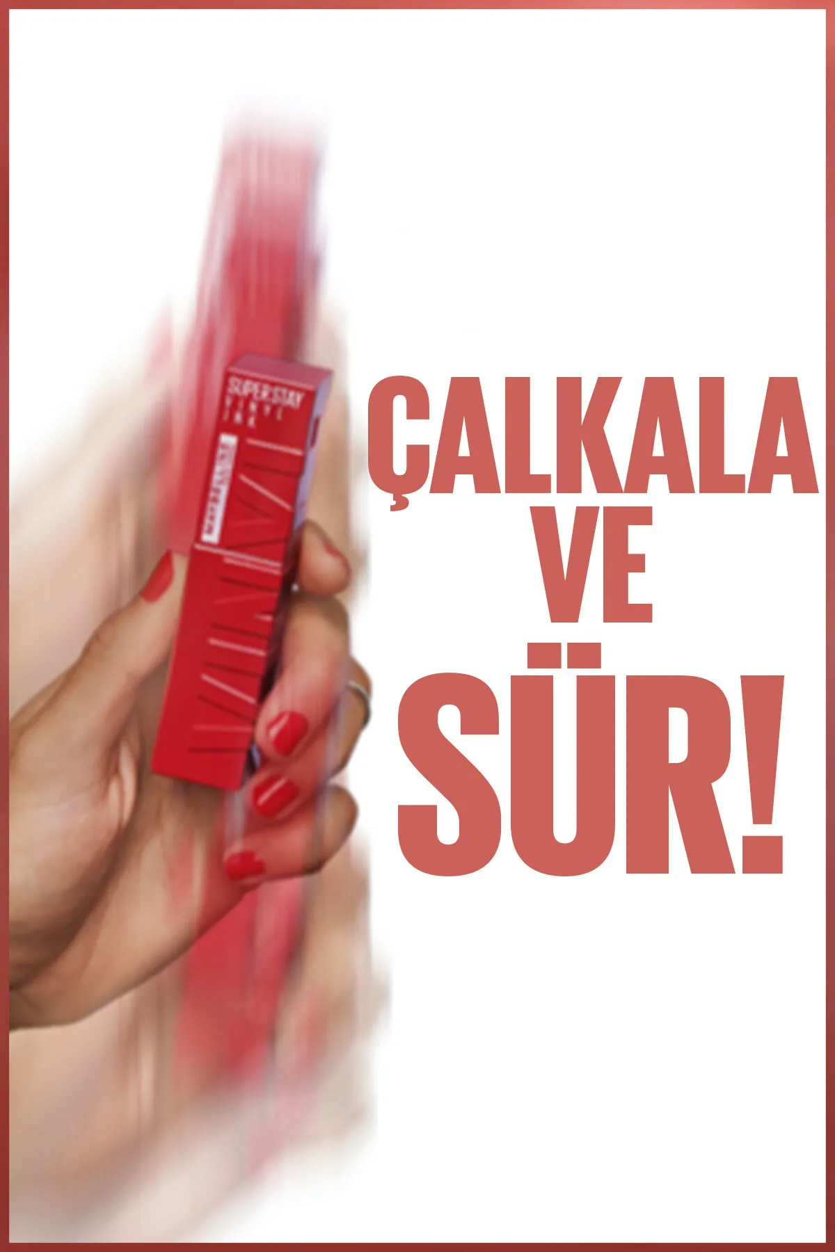 Maybelline New York, Super Stay Vinyl Ink, Likit Parlak Ruj - 130 Extra
