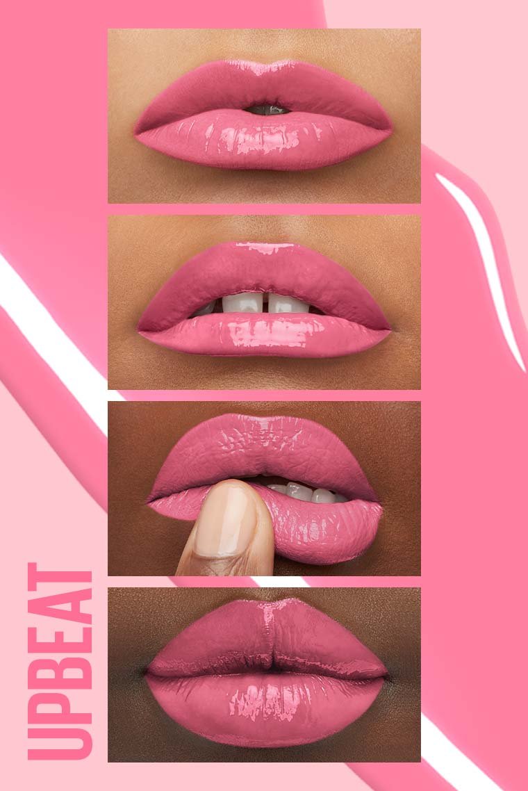 Maybelline New York, Super Stay Vinyl Ink, Likit Parlak Ruj - 155 Upbeat