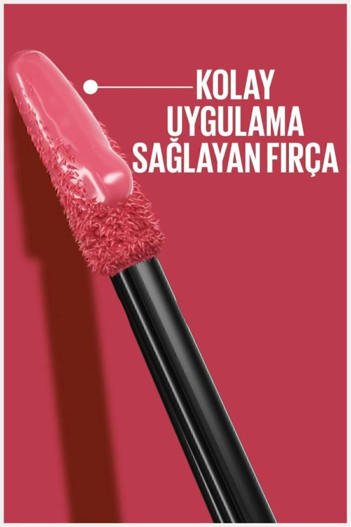 Maybelline New York, Super Stay Vinyl Ink, Likit Parlak Ruj - 160 Sultry