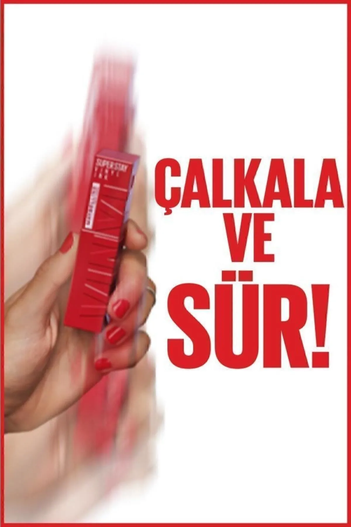 Maybelline New York, Super Stay Vinyl Ink, Likit Parlak Ruj - 55 Royal  